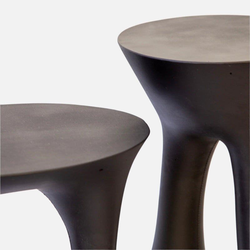 Kreten Side Table - Black - Souda Tables + Desks - Short - HORNE