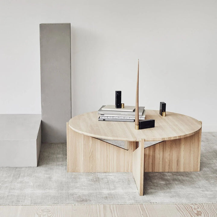 Kristina Dam Simple Coffee Table - Kristina Dam Tables + Desks - XL - Warm Lacquered Oak - HORNE