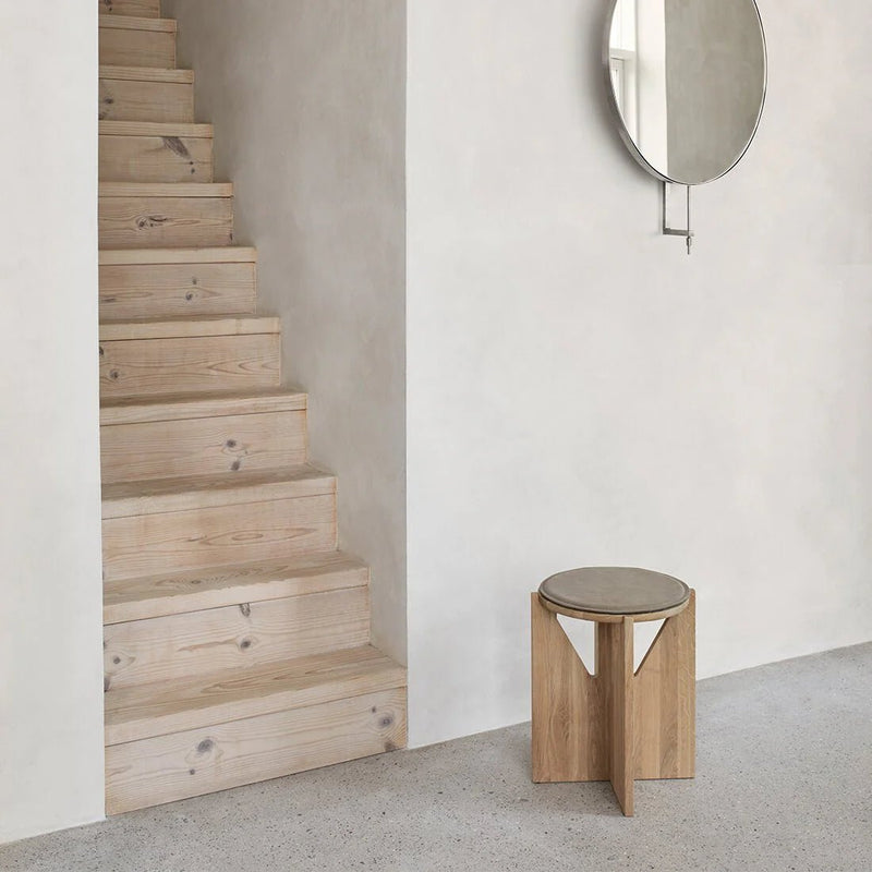 Kristina Dam Stool - Kristina Dam - Stools + Benches + Ottomans - Black Lacquered Oak - HORNE