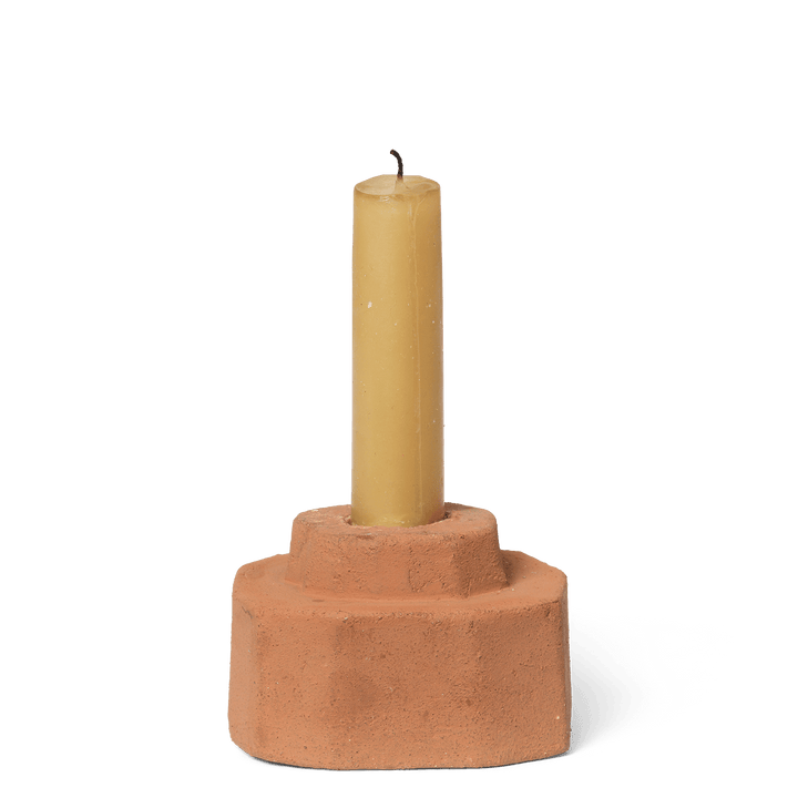 Kurinu Candle Holder - Ferm Living - Candle Holders - White - HORNE