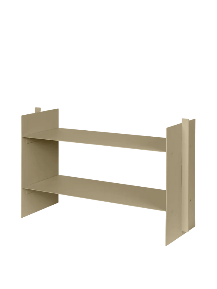 Lager Low Rack - Ferm Living Shelving - Cashmere - HORNE