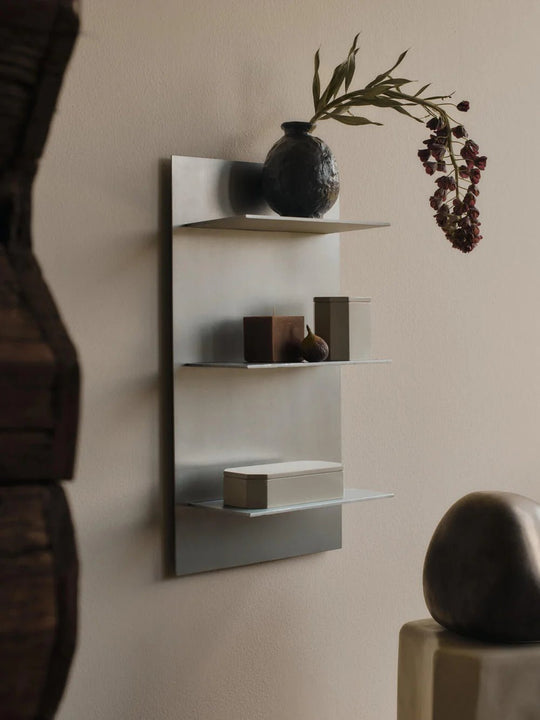 Lager Wall Shelf - Triple - Small - Ferm Living Shelving - HORNE