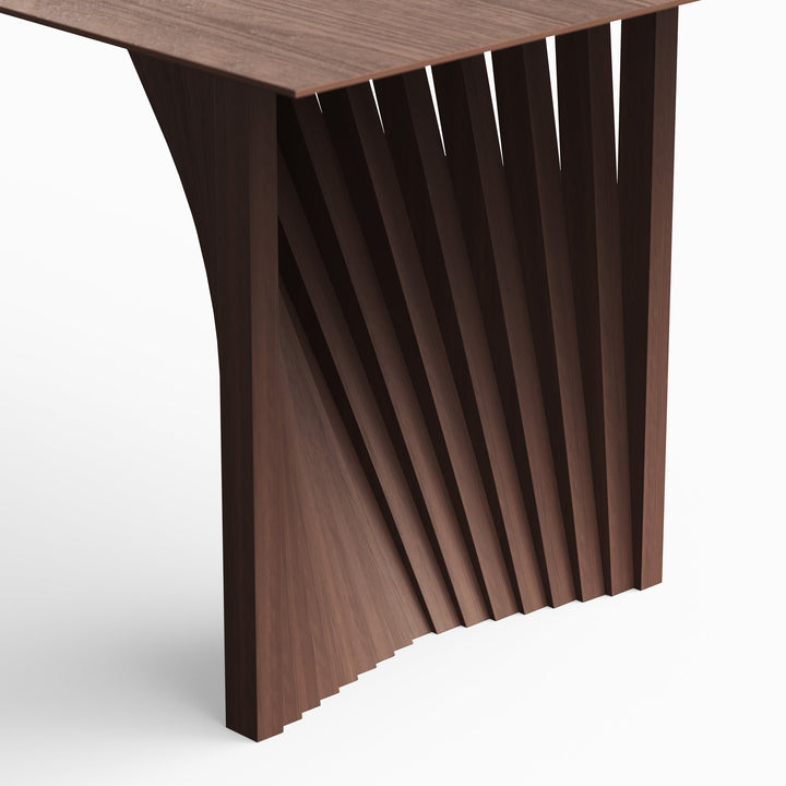 Laguna Wooden Dining Table - Urbia Tables - Nogal - HORNE