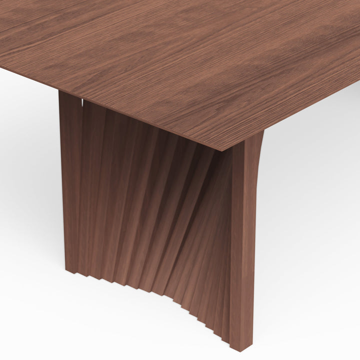 Laguna Wooden Dining Table - Urbia Tables - Nogal - HORNE