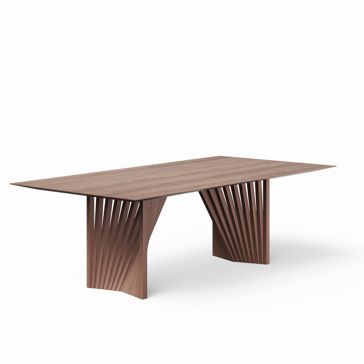 Laguna Wooden Dining Table - Urbia Tables - Nogal - HORNE