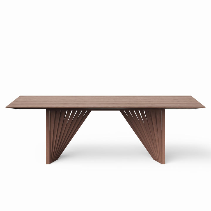 Laguna Wooden Dining Table - Urbia Tables - Nogal - HORNE