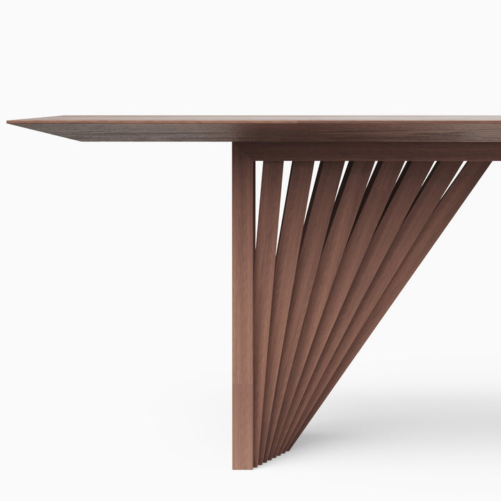 Laguna Wooden Dining Table - Urbia Tables - Nogal - HORNE