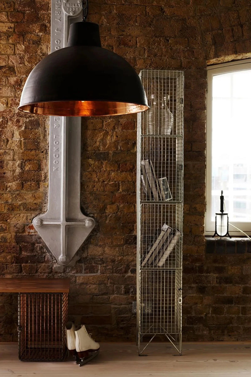 Large Spun Reflector - Davey Lighting Pendants - Polished Aluminium - HORNE