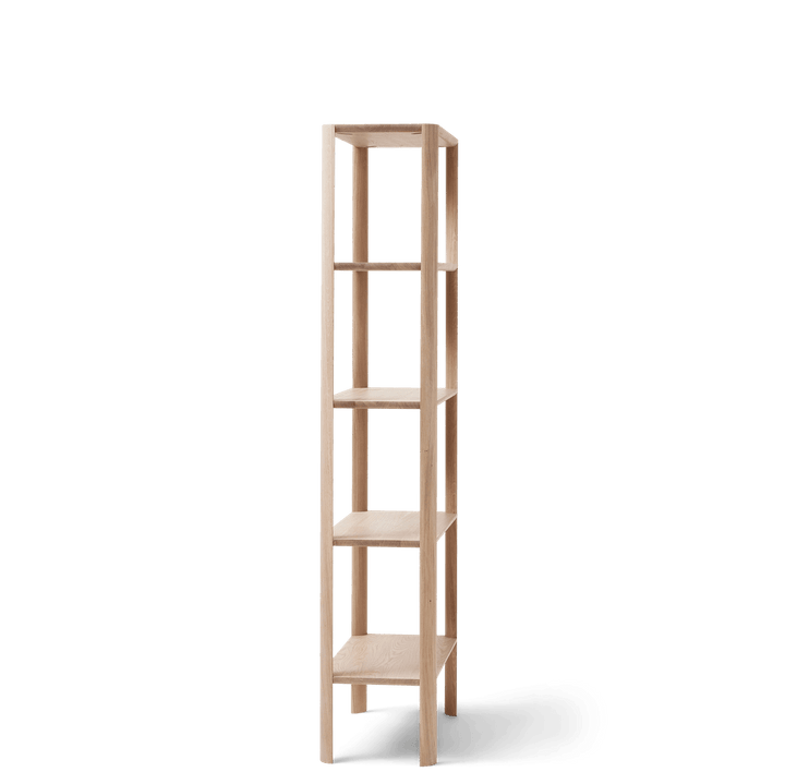 Leaf Shelf 0.5×5 - Form & Refine Shelving - White Oak - HORNE