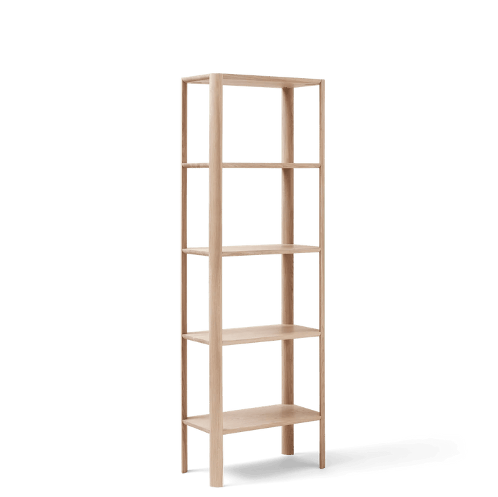 Leaf Shelf 0.5×5 - Form & Refine Shelving - White Oak - HORNE
