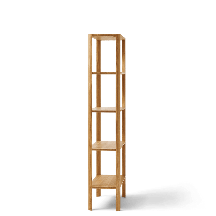 Leaf Shelf 0.5×5 - Form & Refine Shelving - White Oak - HORNE