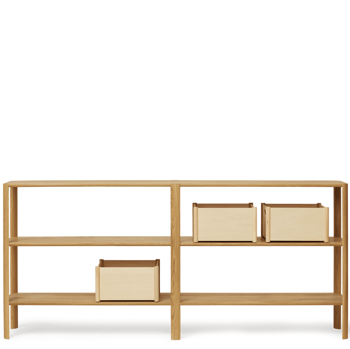 Leaf Shelf 2x3 - Form & Refine Shelving - Oak - HORNE