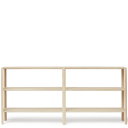 Leaf Shelf 2x3 - Form & Refine Shelving - White Oak - HORNE