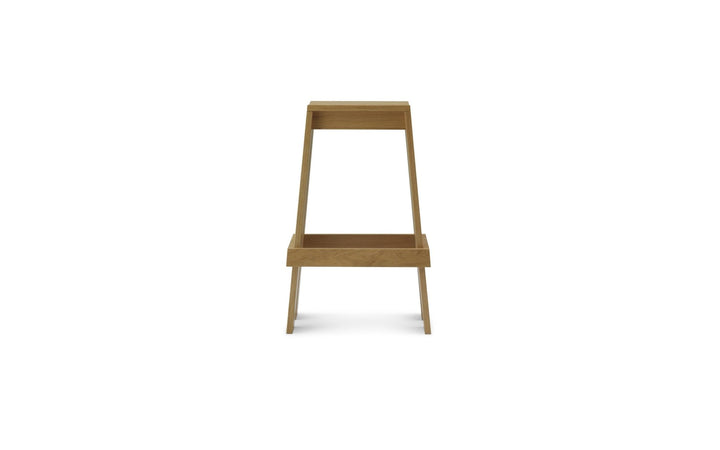 Let Barstool 75 cm - Normann Copenhagen Barstools - Brown Stained Ash - HORNE