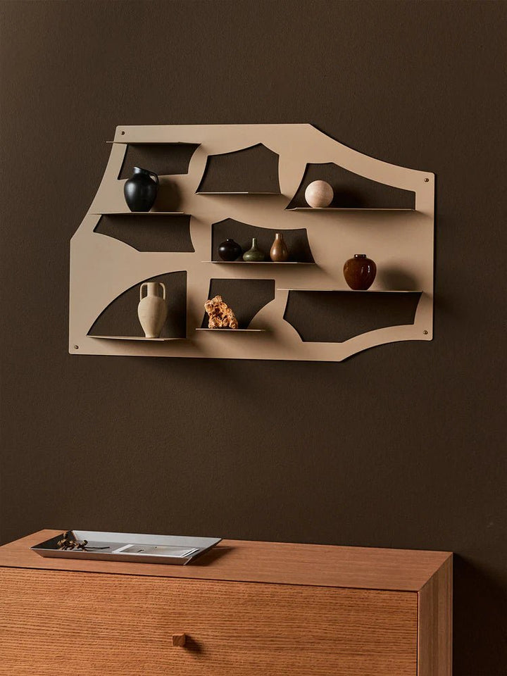 Leta Shelf - Ferm Living Shelving - Tea Green - HORNE