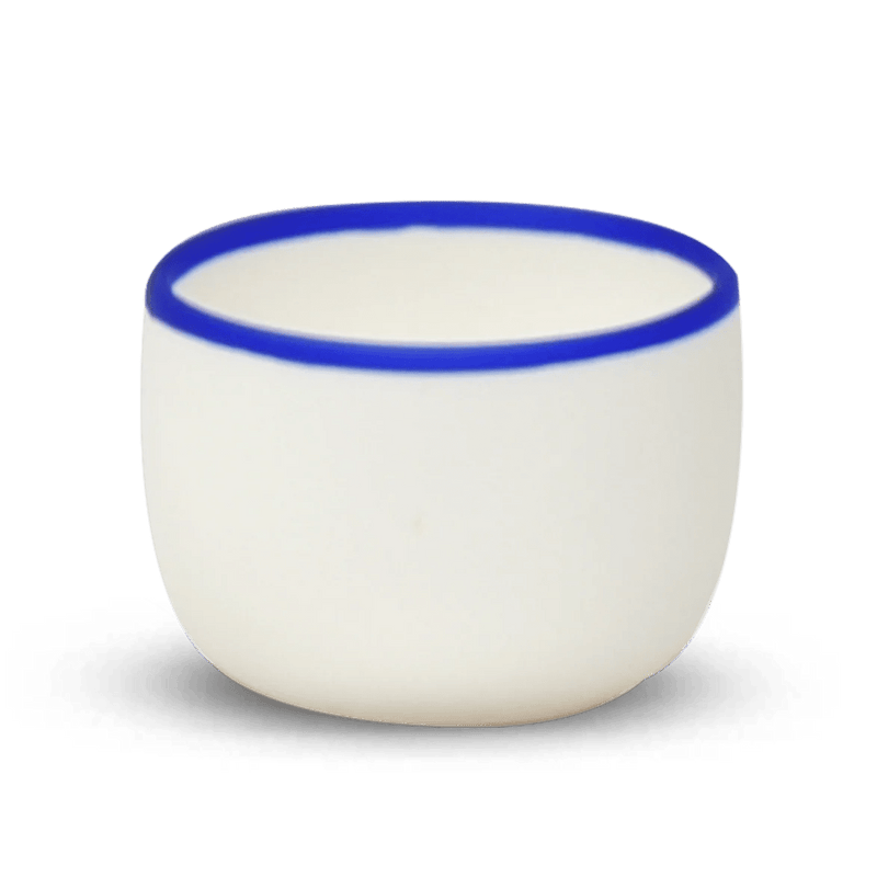 Ligne Bowl - Tina Frey Serveware - Petite - White With Black Rim - HORNE