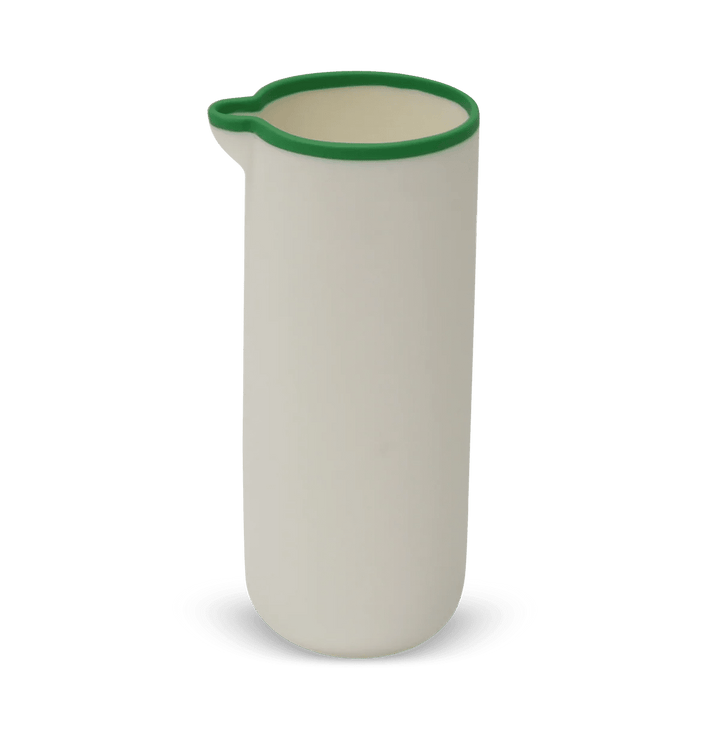 Ligne Carafe - Tina Frey Serveware - White With Grass Rim - HORNE