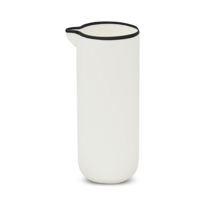 Ligne Carafe - Tina Frey Serveware - White With Black Rim - HORNE