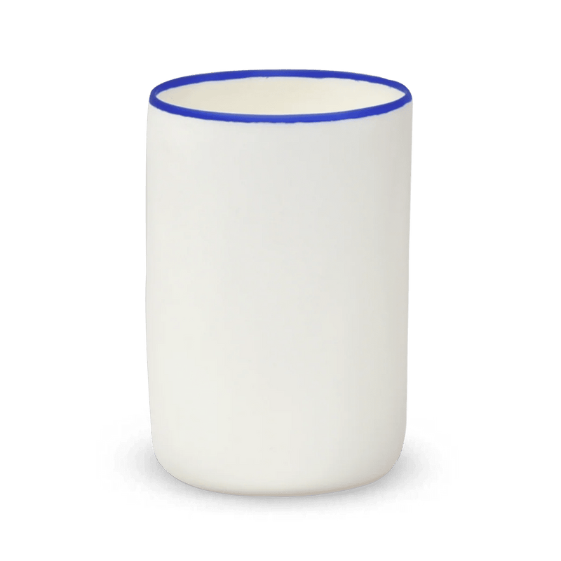 Ligne Champagne Cooler - Tina Frey Serveware - White With Black Rim - HORNE