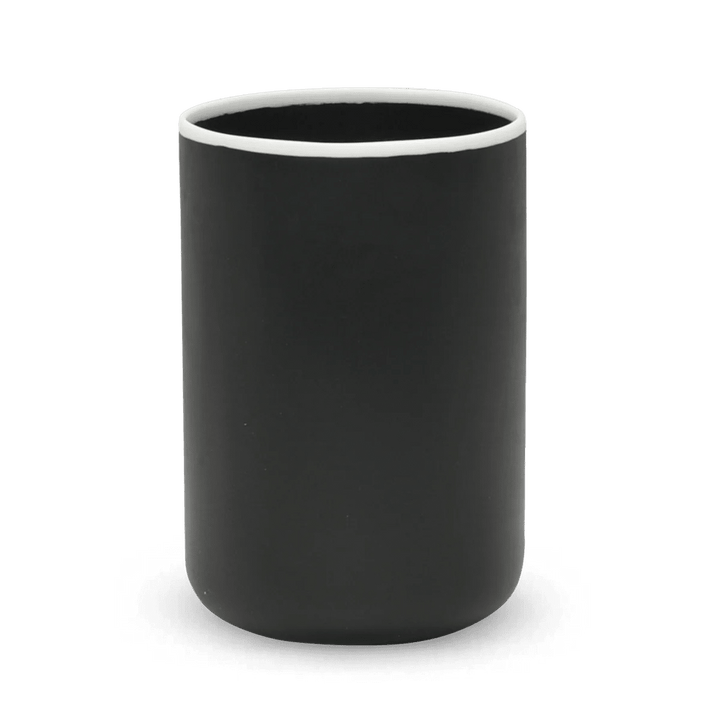 Ligne Champagne Cooler - Tina Frey Serveware - Black With White Rim - HORNE