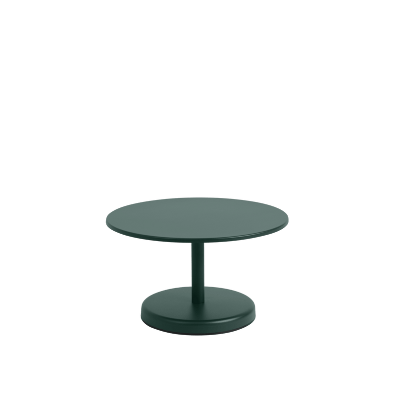 Linear Steel Coffee Table - Muuto Table + Task - Black - Small - HORNE