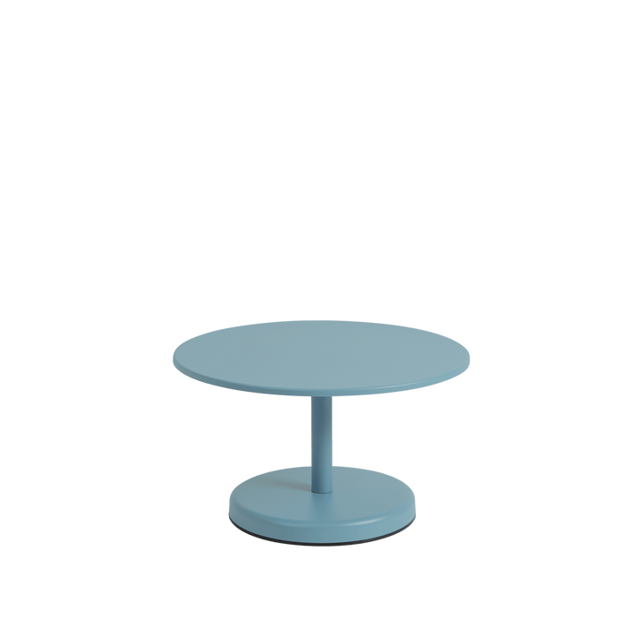 Linear Steel Coffee Table - Muuto Table + Task - Pale Blue - Large - HORNE