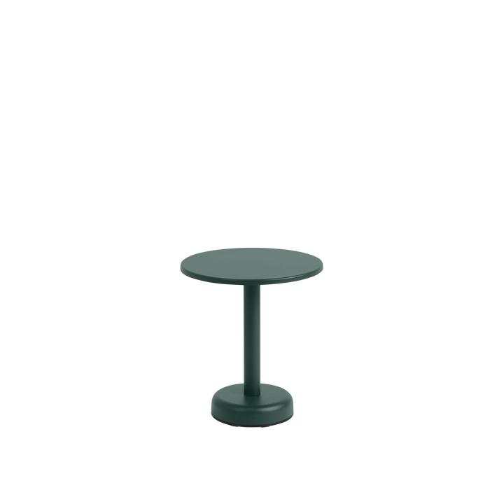 Linear Steel Coffee Table - Muuto Table + Task - Dark Green - Small - HORNE