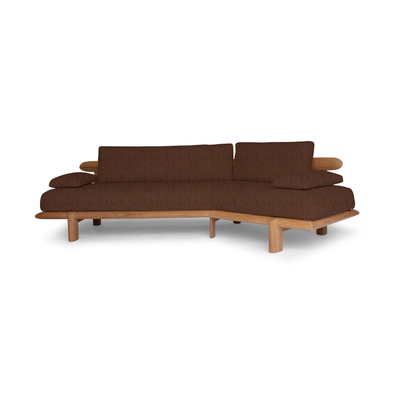 Livorno Sofa - BETACO Sofas - 2-Seater Sofa / Teak / Ferriere 4 - HORNE