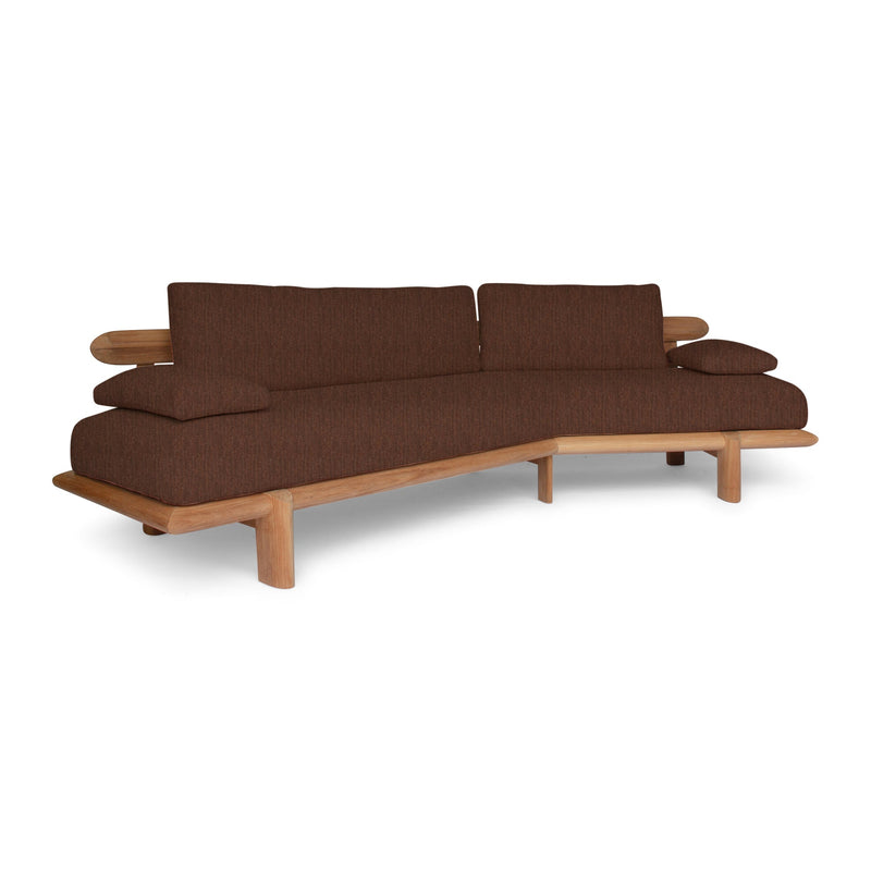 Livorno Sofa - BETACO Sofas - 2-Seater Sofa / Teak / Ferriere 4 - HORNE
