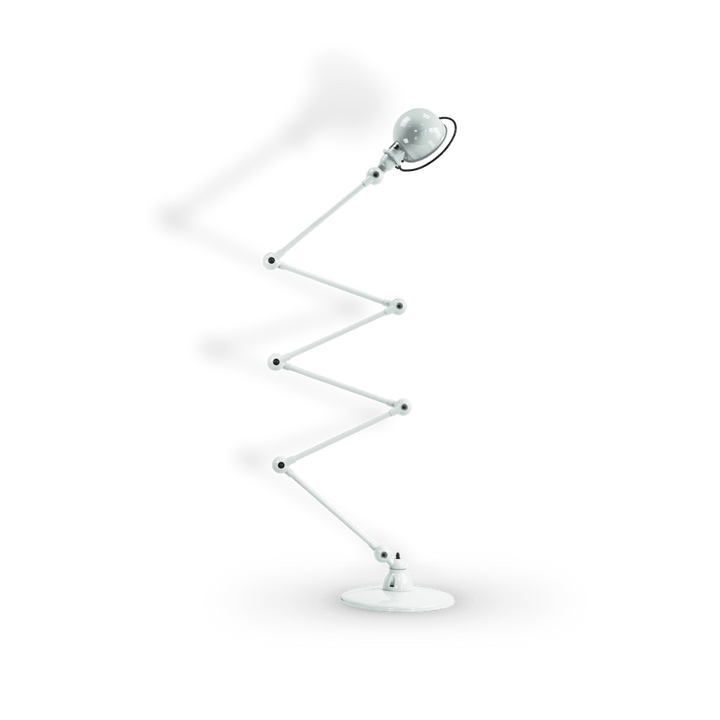 Loft Zig - Zag Floor Lamp 6 - Arm - D9406 - Jielde - Floor Lamps - Glossy - White - HORNE