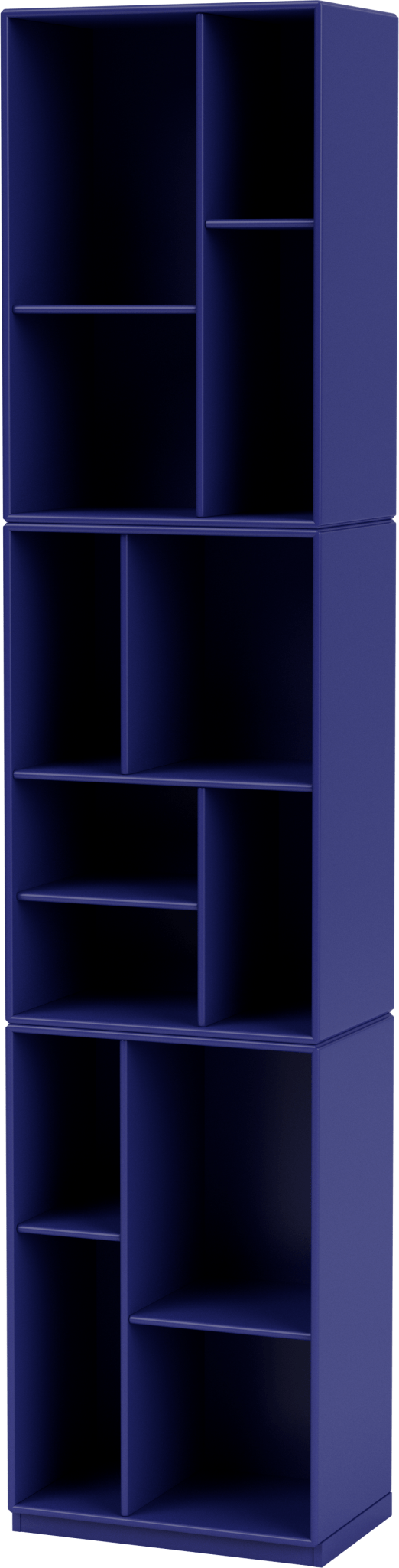 Loom Slim Bookcase - With Plinth Base - Montana - Shelving - Monarch - 1.2" - HORNE