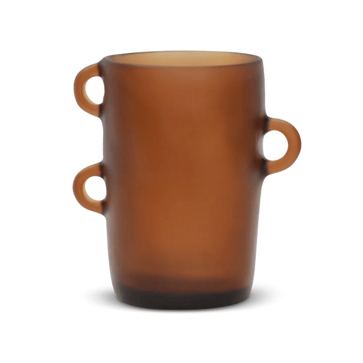 Loopy Medium Vase - Tina Frey Decorative Objects - Brown Amber - HORNE