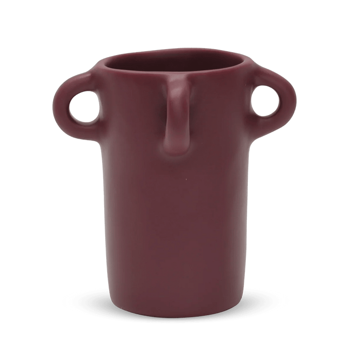 Loopy Small Vase - Tina Frey Decorative Objects - Oxblood - HORNE