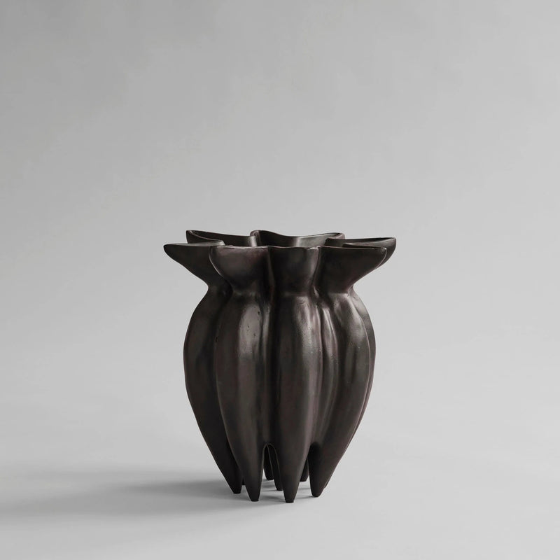 Lotus Vase - 101 Copenhagen Vases - Big - Coffee - HORNE