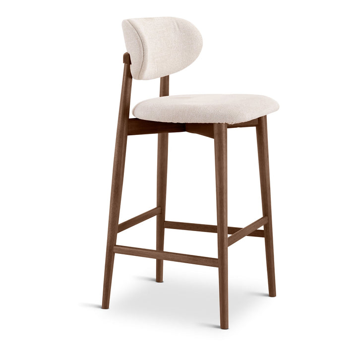 Lucia Bar Stool - Urbia Stools + Benches + Ottomans - Jute - Ebano - HORNE
