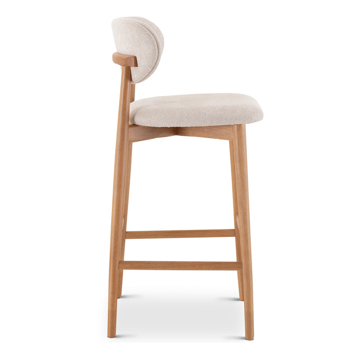 Lucia Bar Stool - Urbia Stools + Benches + Ottomans - Jute - Ebano - HORNE