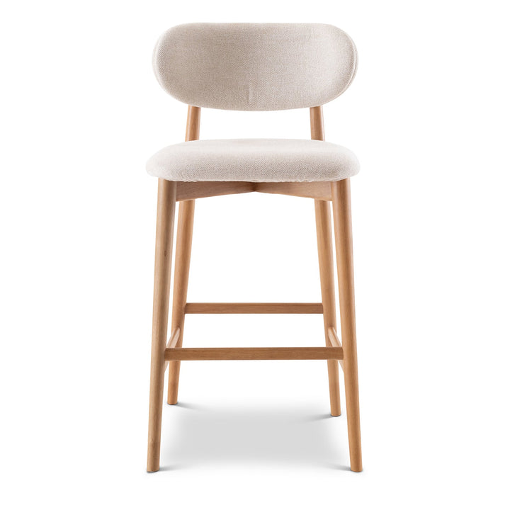 Lucia Bar Stool - Urbia Stools + Benches + Ottomans - Jute - Ebano - HORNE