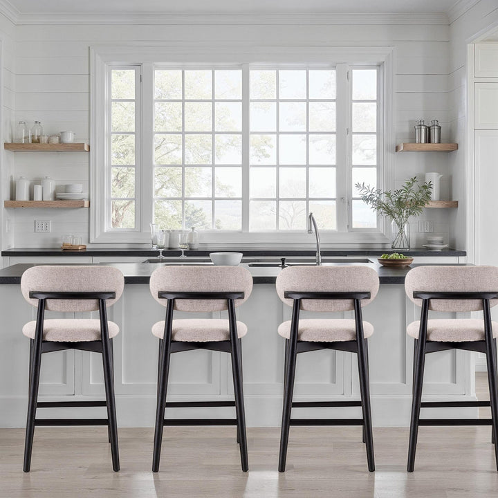 Lucia Counter Stool - Urbia Stools + Benches + Ottomans - Natural - Nogal - HORNE