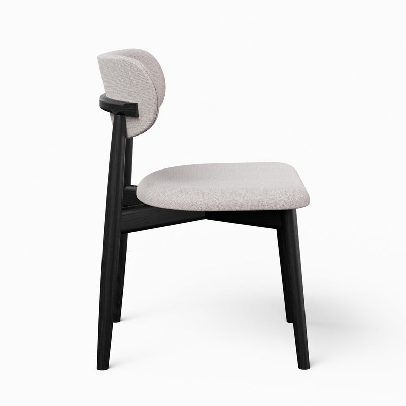 Lucia Side Chair - Urbia Chairs - Harvest Jute Ebano - HORNE