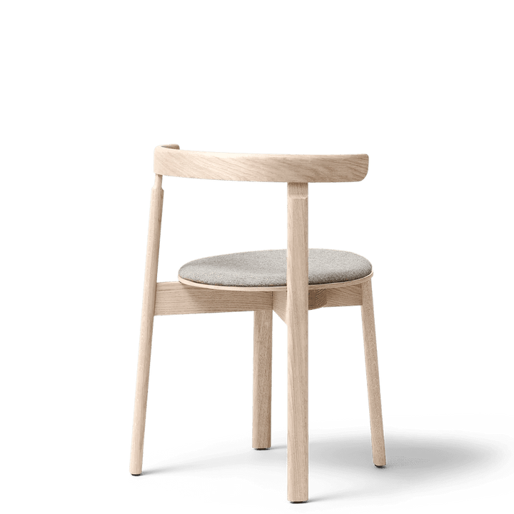 Lunar Chair - Form & Refine Chairs - White Oak - With Upholstery - HORNE