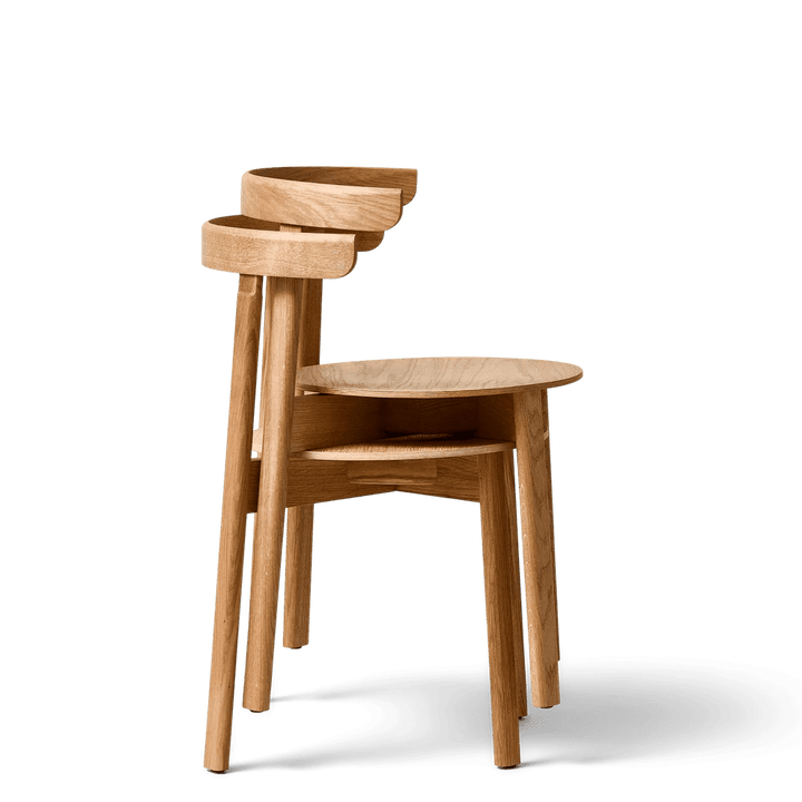 Lunar Chair - Form & Refine Chairs - Oak - Without Upholstery - HORNE