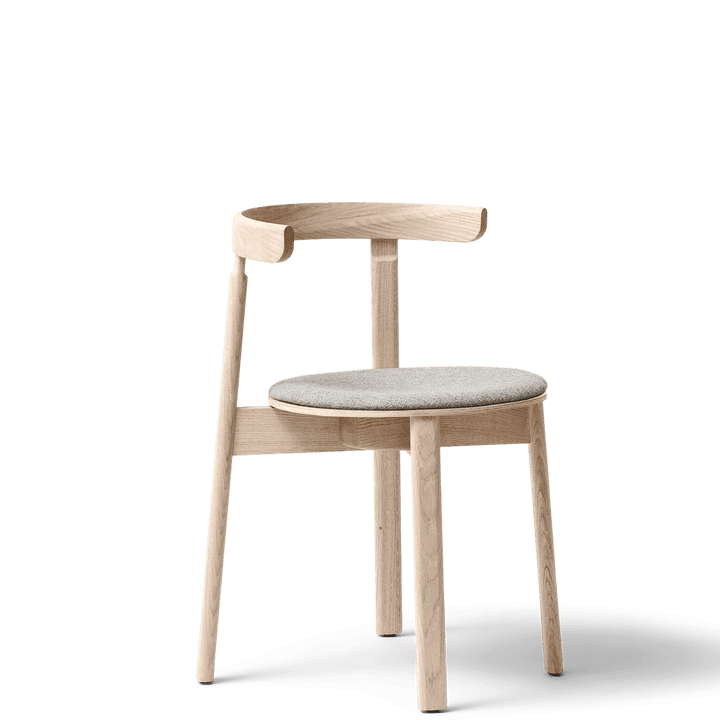 Lunar Chair - Form & Refine Chairs - White Oak - With Upholstery - HORNE