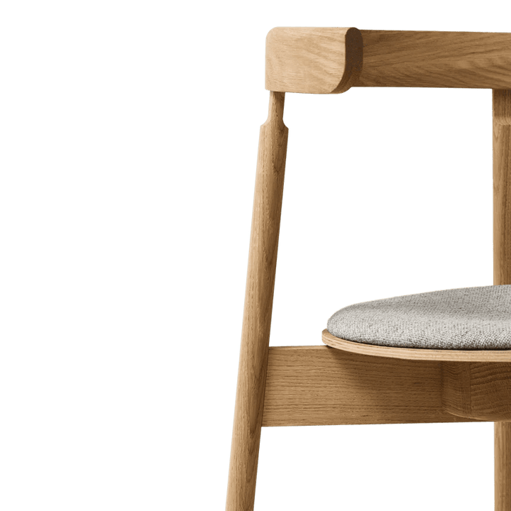 Lunar Chair - Form & Refine Chairs - Oak - With Upholstery - HORNE