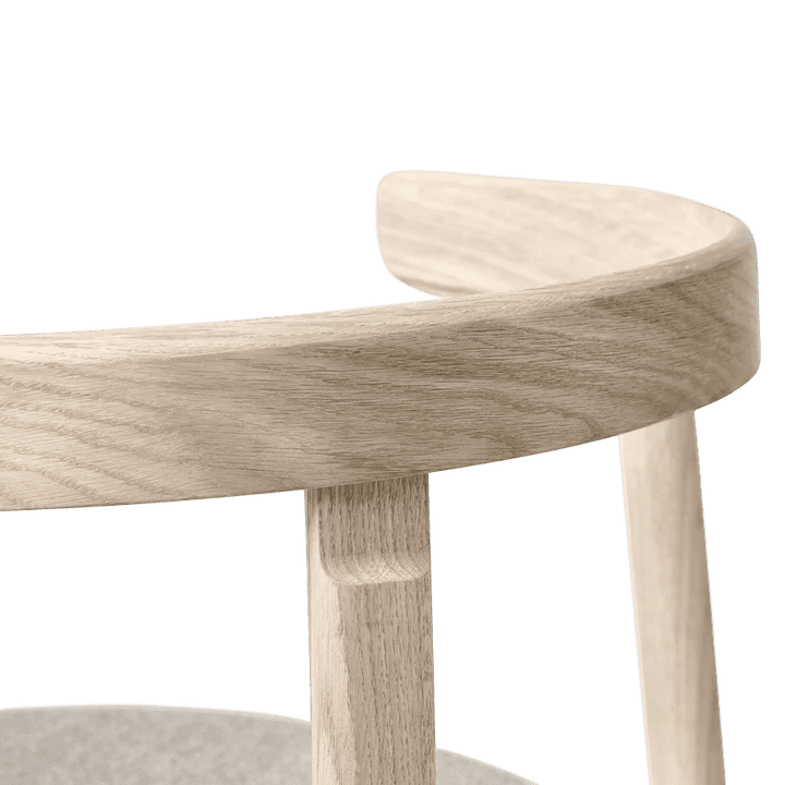 Lunar Chair - Form & Refine Chairs - White Oak - Without Upholstery - HORNE