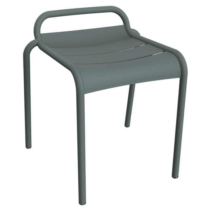 Luxembourg Stool 19" - Set of 4 - Fermob Outdoor Furniture - Storm Grey - HORNE