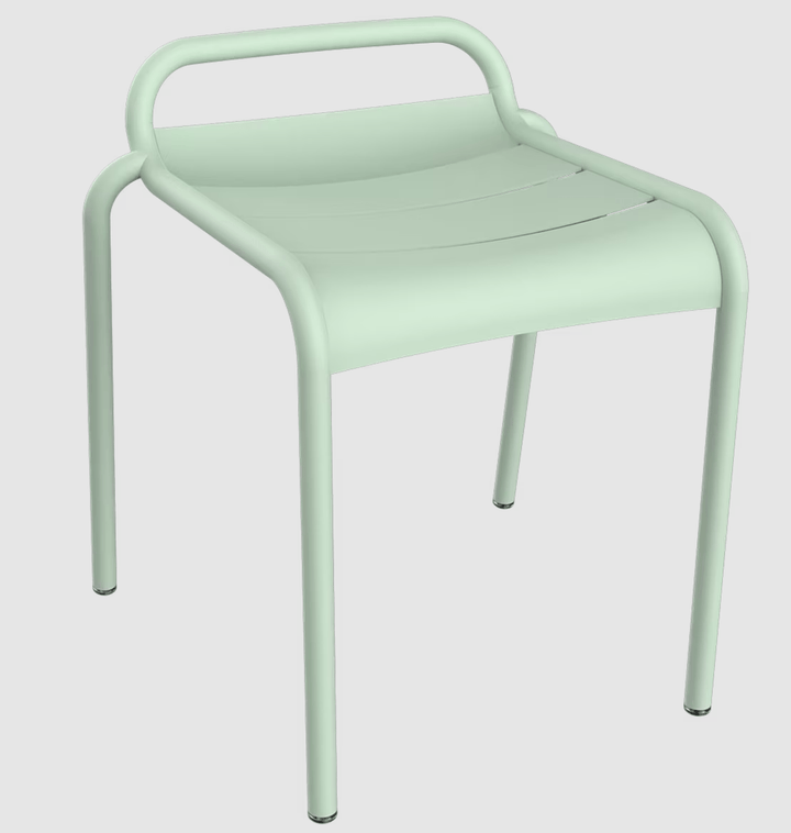 Luxembourg Stool 19" - Set of 4 - Fermob Outdoor Furniture - Ice Mint - HORNE