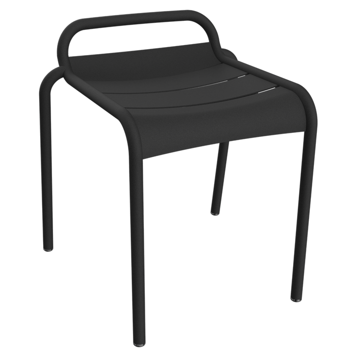 Luxembourg Stool 19" - Set of 4 - Fermob Outdoor Furniture - Anthracite - HORNE