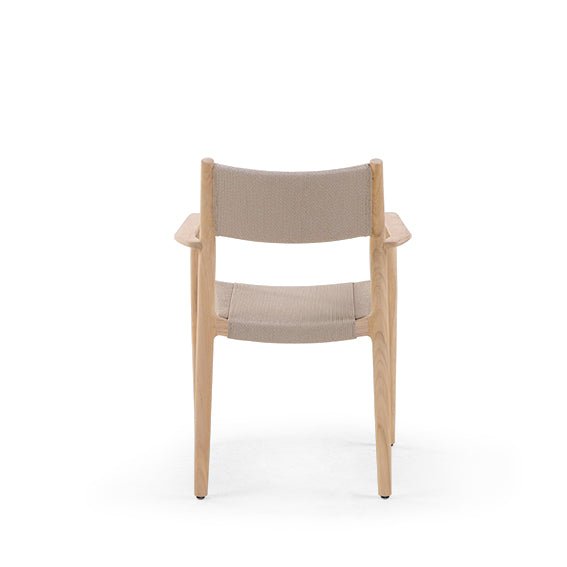 Maddalena Arm Chair - BETACO Chairs - Walnut Rope / Teak - HORNE