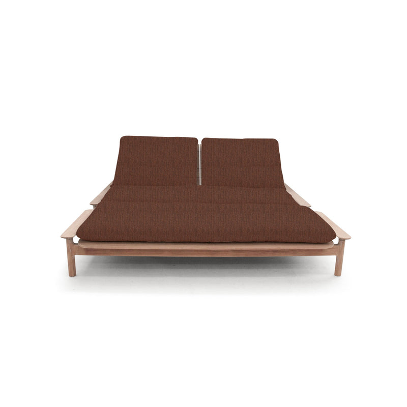 Maddalena Day Bed + Foot Rest - BETACO Chairs - Teak - HORNE