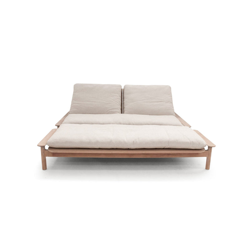 Maddalena Day Bed + Foot Rest - BETACO Chairs - Teak - HORNE